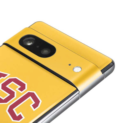 University of Southern California USC Trojans Yellow Pixel Skins